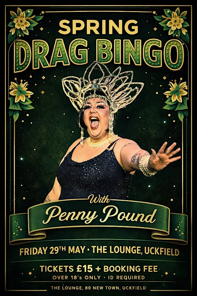 Drag musical bingo with Penny Pound at The Lounge & Pamper Lounge