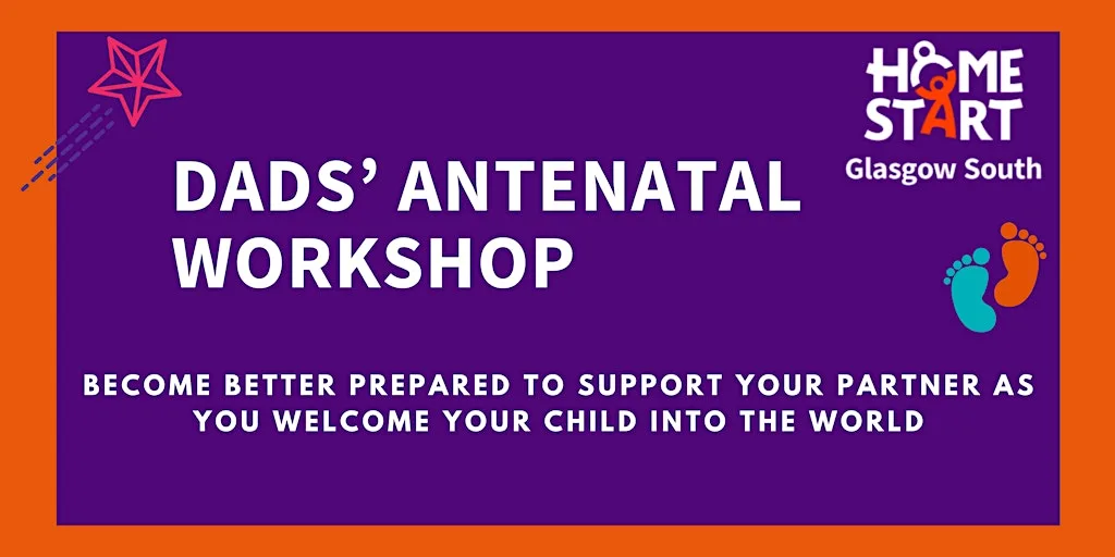 Dads' Antenatal Workshop - IN-PERSON - August - GLASGOW at New Victoria Hospital, 1st Floor, Clinic J (end of corridor)