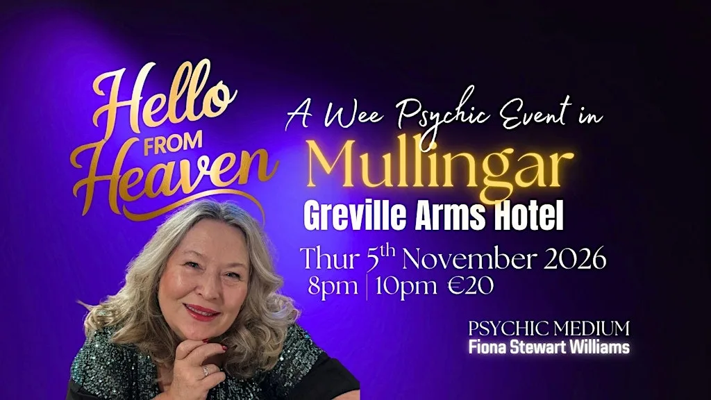 Hello from Heaven - A Psychic Night in Mullingar Greville Arms Hotel at Greville Arms Hotel