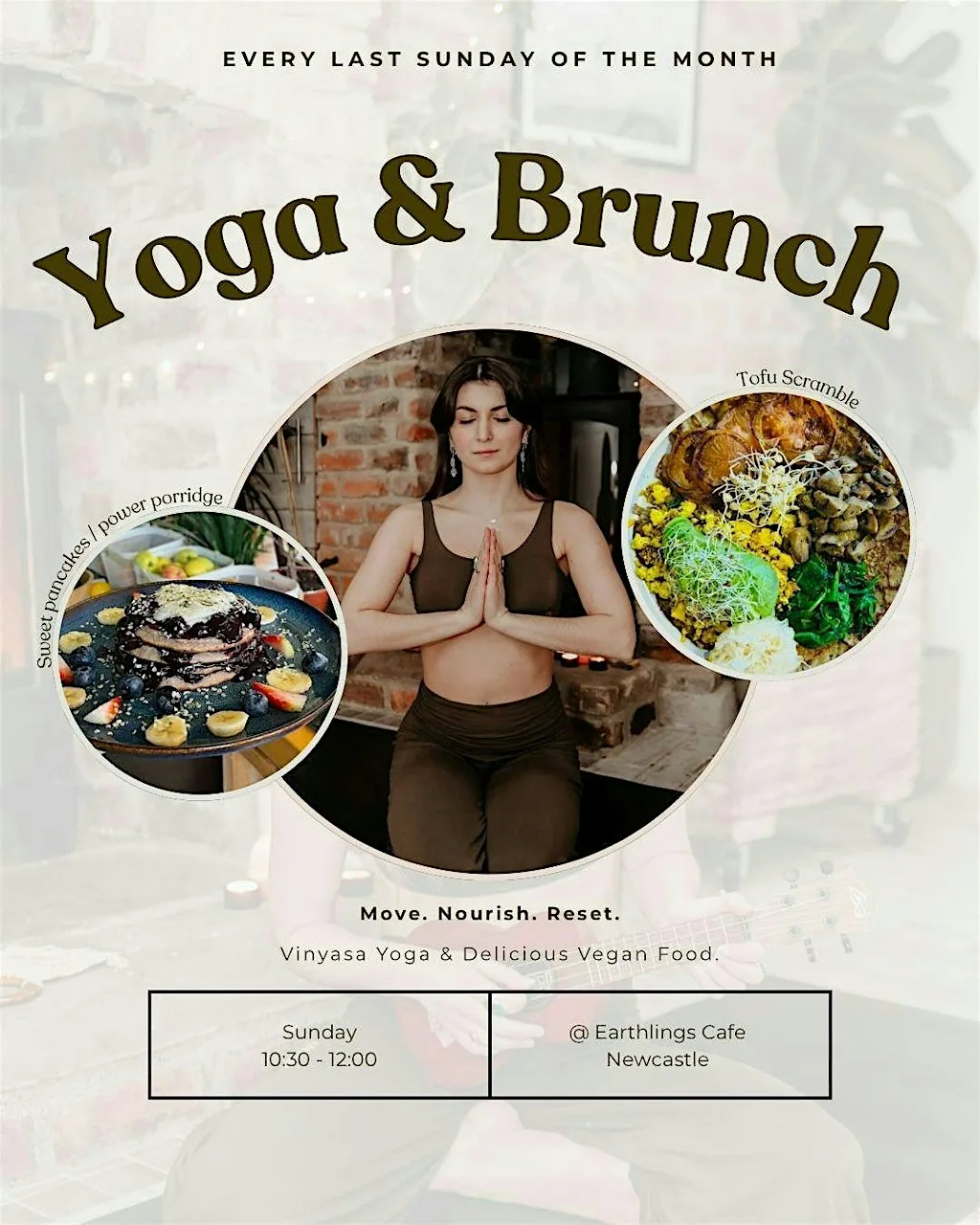 Yoga & Brunch at Earthlings - The healing Cafe