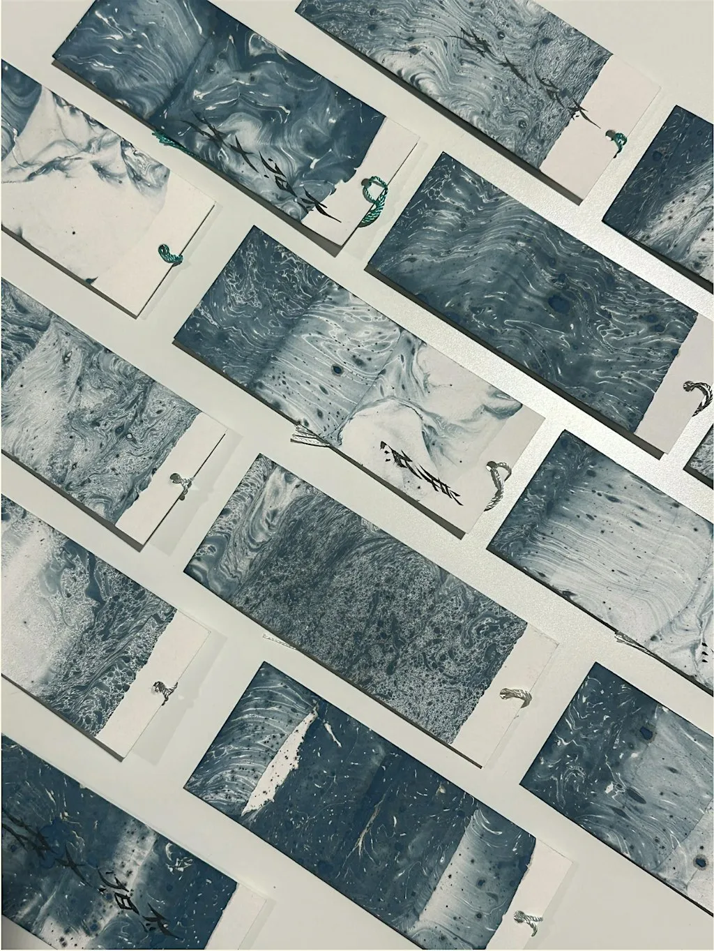 Lacquer Marbling Workshop | Edinburgh | Make a Bookmark at Silvan House