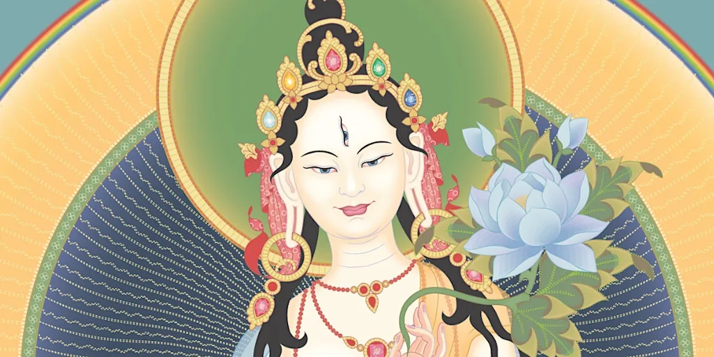 Blessing Empowerment Of White Tara. at Kadampa Meditation Centre