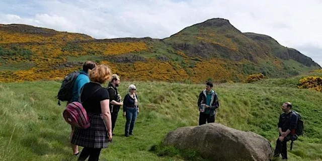 Arthur's Secrets - Guided Walk at Holyrood Park (Grade: moderate) at Broad Pavement Car Park
