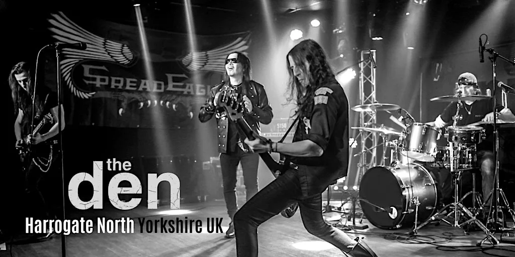 SPREAD EAGLE - THE BRUTAL DEVINE UK TOUR - the den North Yorkshire at the den