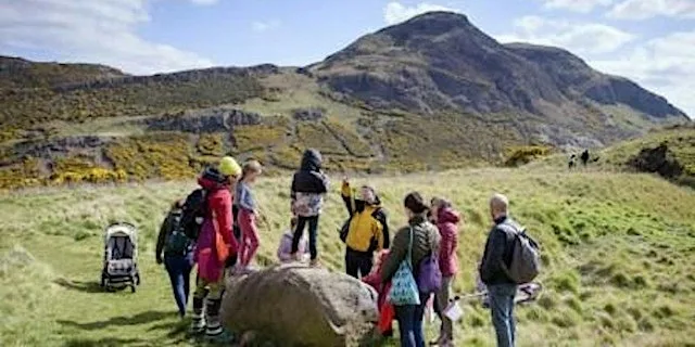 Holyrood Family Adventure (Grade: Easy) at Broad Pavement Car Park