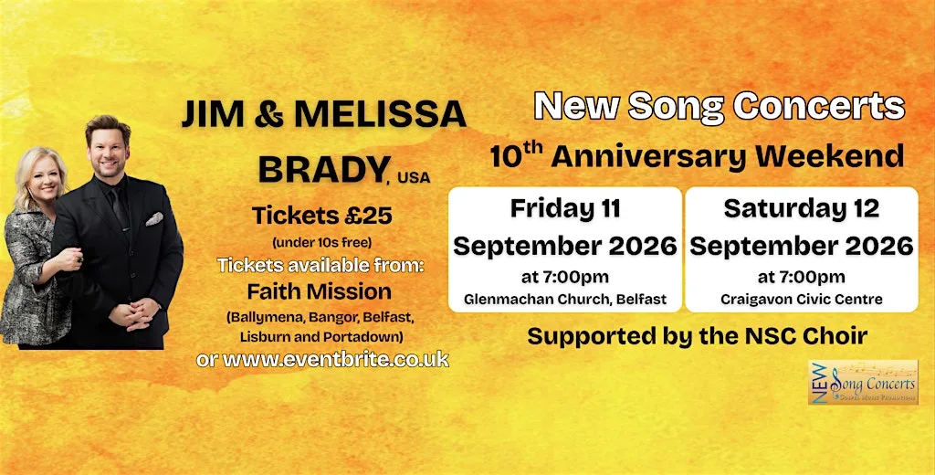 Jim & Melissa Brady  in concert Glenmachan, Belfast