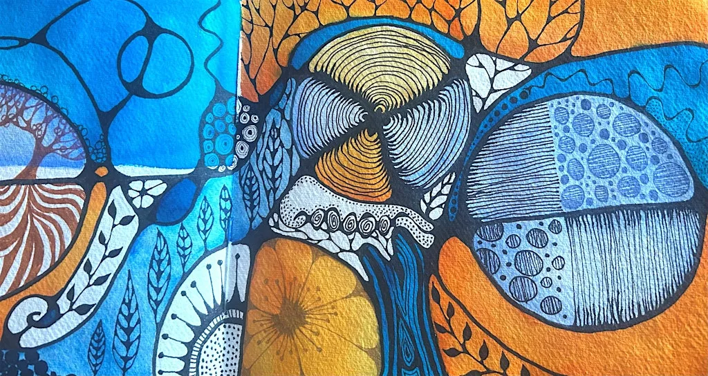 The Big Draw - Nature Inspired Neurographic Drawing