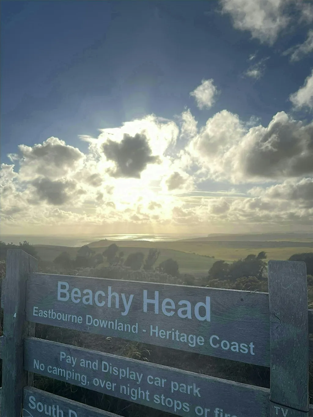 Sunrise Walk to Warren Hill Dew Pond at The Beachy Head