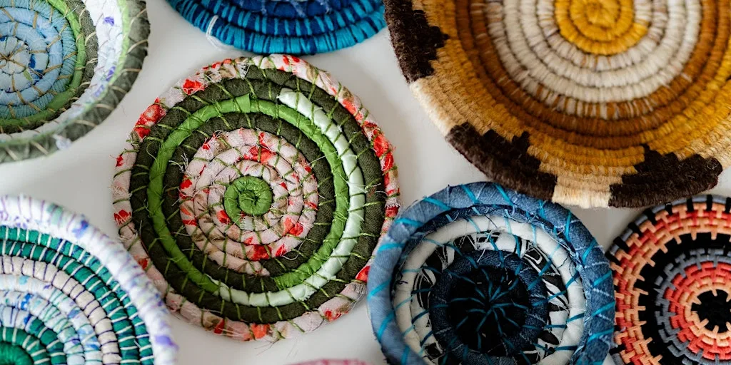 Textile Coiled Basketry Workshop at Memorial Hall