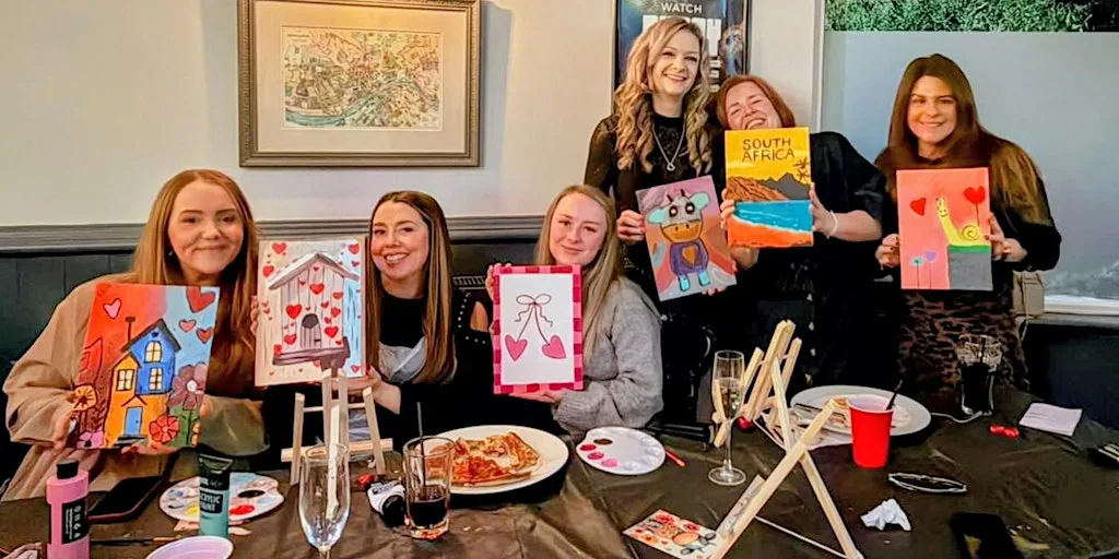 Halloween Paint & Sip at Black Bull