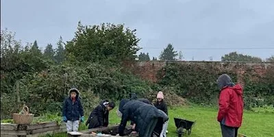 Gardening club for home ed and children under 5 at Within The Walls Garden Project