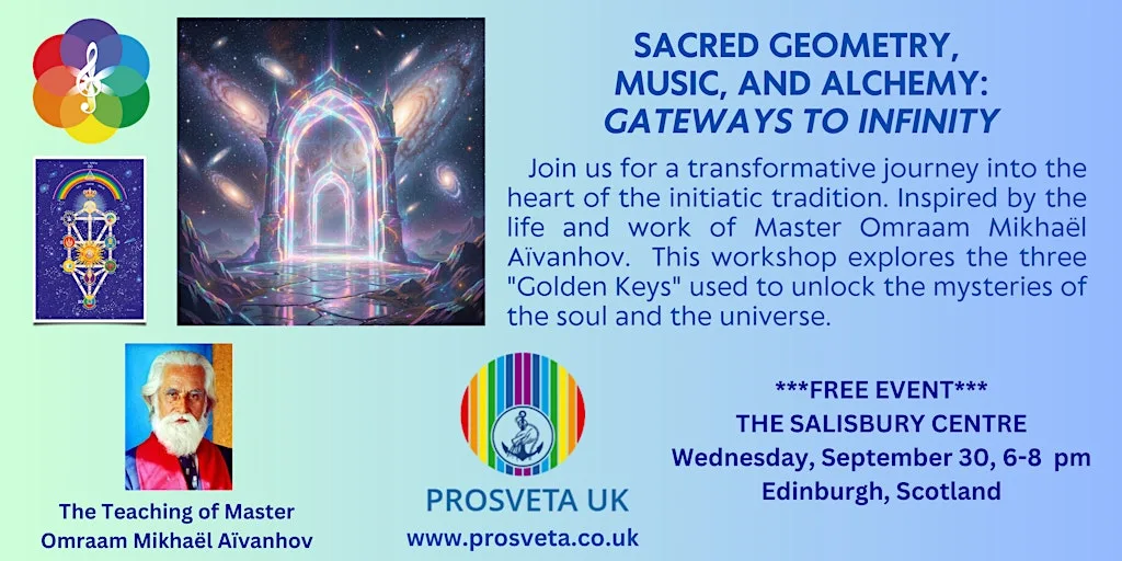 Sacred Geometry,  Music, and Alchemy: Gateways to Infinity at The Salisbury Centre