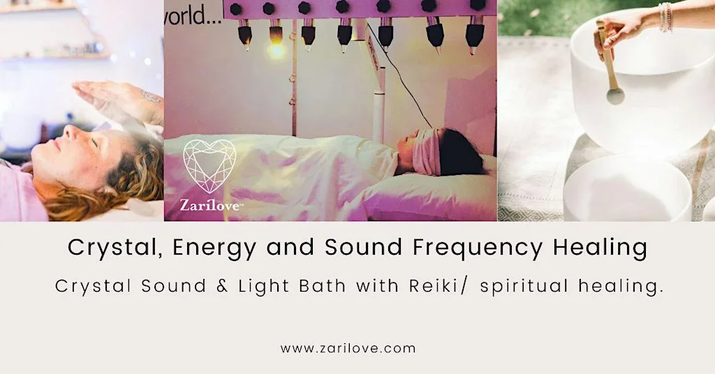 Crystal bed and Sound frequencies with Master Reiki & Spiritual Healing at Manchester Acupuncture & Holistic Clinic