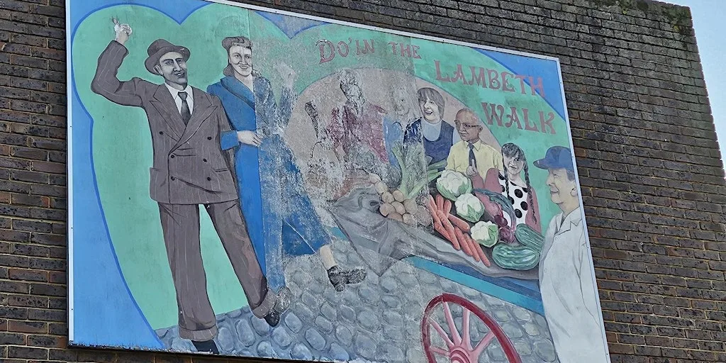 Doing the Lambeth Walk!
