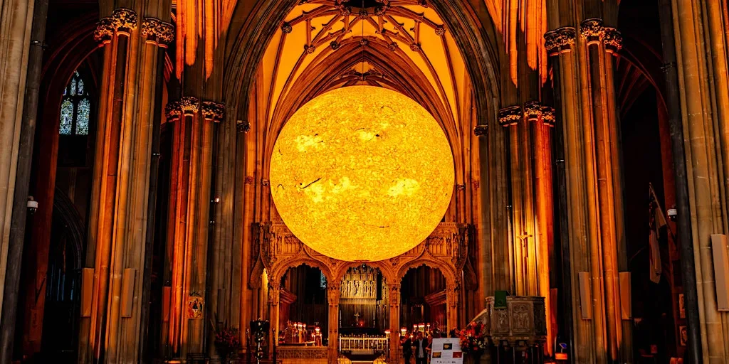 Helios at Southwell Minster - special preview night at Southwell Minster