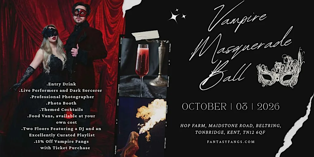 Vampire Masquerade Ball at The Hop Farm