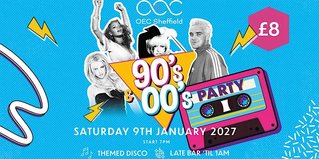 90s & 00's Disco! at The OEC Sheffield