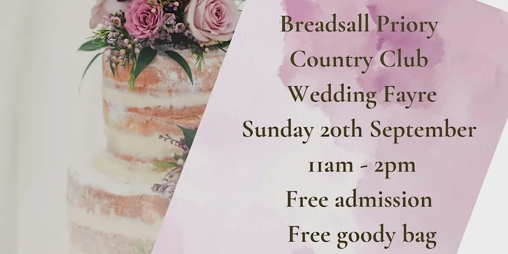 Breadsall Priory Country Club Wedding Fayre at Breadsall Priory
