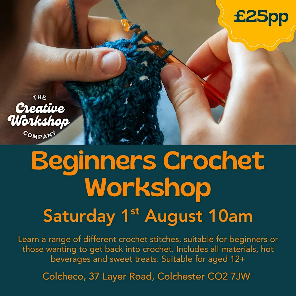 Beginners Crochet Workshop at Colcheco