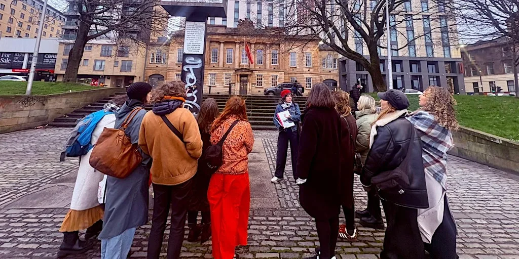 Radical Print Histories Walking Tour at The Briggait, Wasps Studios