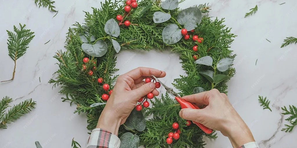 Wreath Making at Macdonald Craxton Wood Hotel & Spa