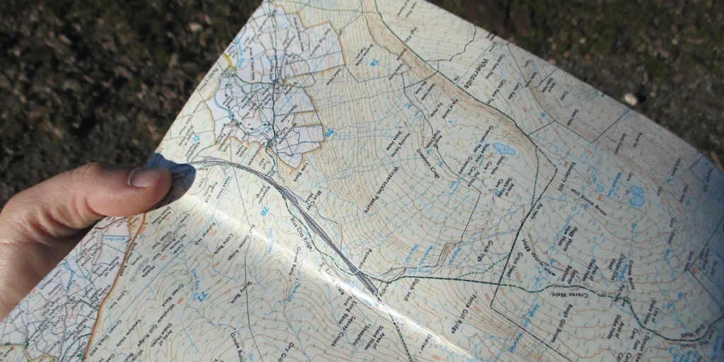 ‘Taster’ Three hour Introductory Map Reading Course in The Peak District.
