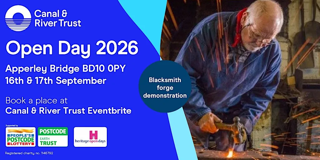 Heritage Open Week 2026- Blacksmith Forge Demonstration at Dobson Locks