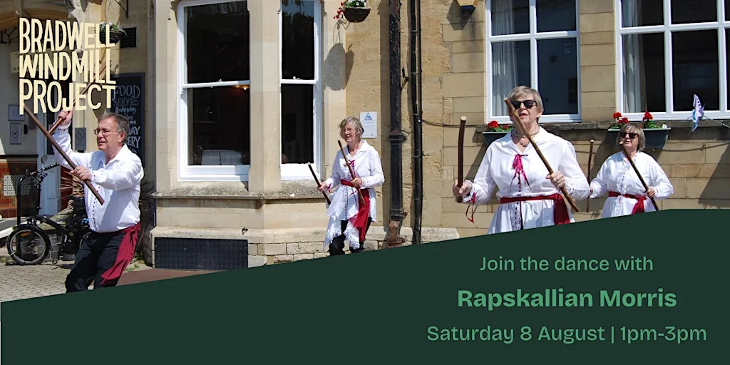 Join the dance with Rapskallian Morris at Bradwell Windmill