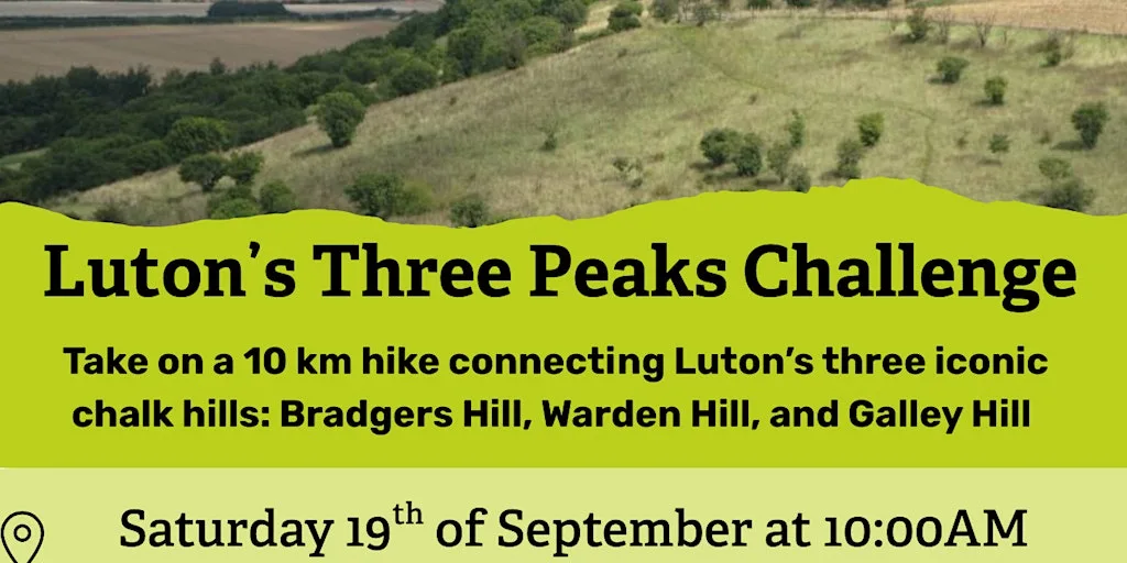 Luton Three Peaks Challenge 2026 at Bushmead Community Hub