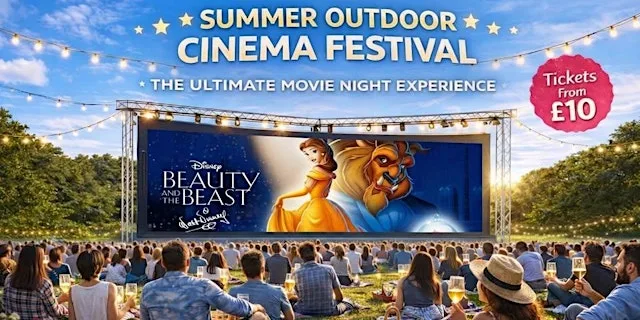 Beauty & the Beast (1991) Outdoor Cinema at Wolverhampton Racecourse at Wolverhampton Racecourse