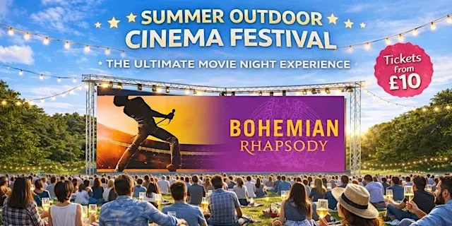 Bohemian Rhapsody Outdoor Cinema at Tatton Country Park at Tatton country park