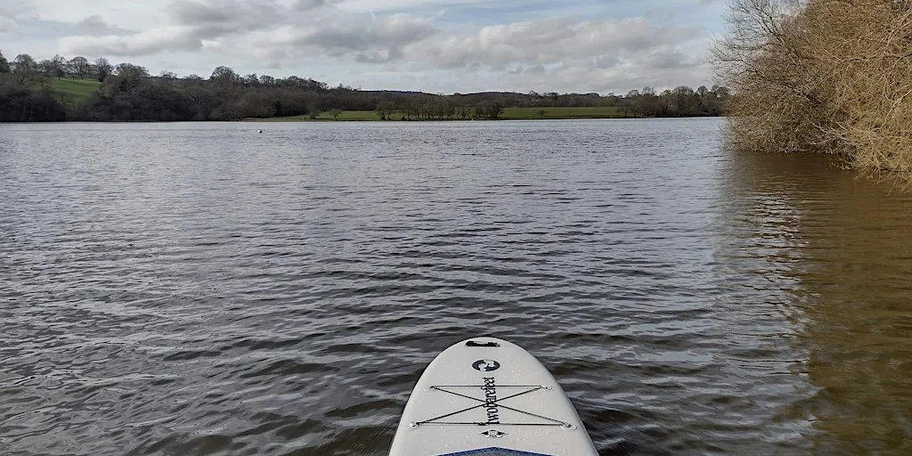SUP Sheltered Water Award - Rudyard Lake, North Staffordshire at Rudyard Lake