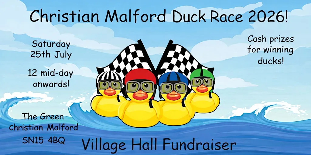 Christian Malford Duck Race, 2026!