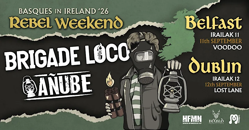 Brigade Loco + Añube – Live at Voodoo Belfast at Voodoo