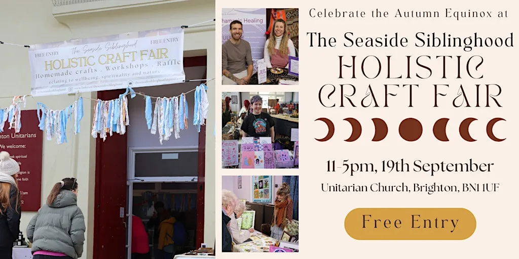 The Seaside Siblinghood Holistic Craft Fair - Autumn Equinox at Brighton Unitarian Church