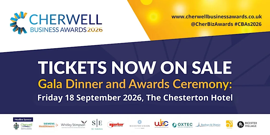 Cherwell Business Awards 2026 Gala Dinner and Award Ceremony