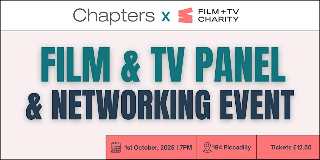 Chapters & Film + TV Charity Fundraiser Event at 194 Piccadilly
