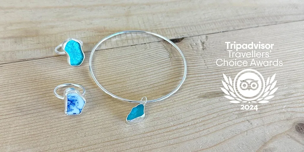 Sea Glass Jewellery Workshop – Bezel Setting at The Sea Glass Studio, Jubilee Wharf