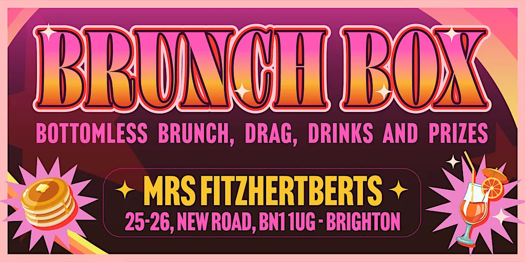 DRAG BOTTOMLESS BRUNCH - BRUNCH BOX at Mrs Fitzherberts