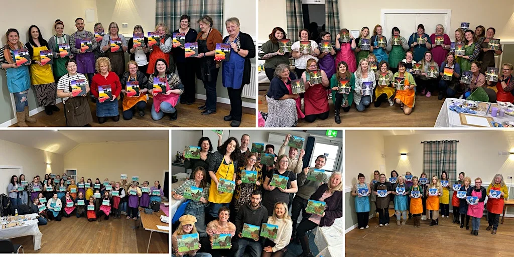 Paint & Sip Evening – Broughty Ferry at Broughty Castle Bowling Club