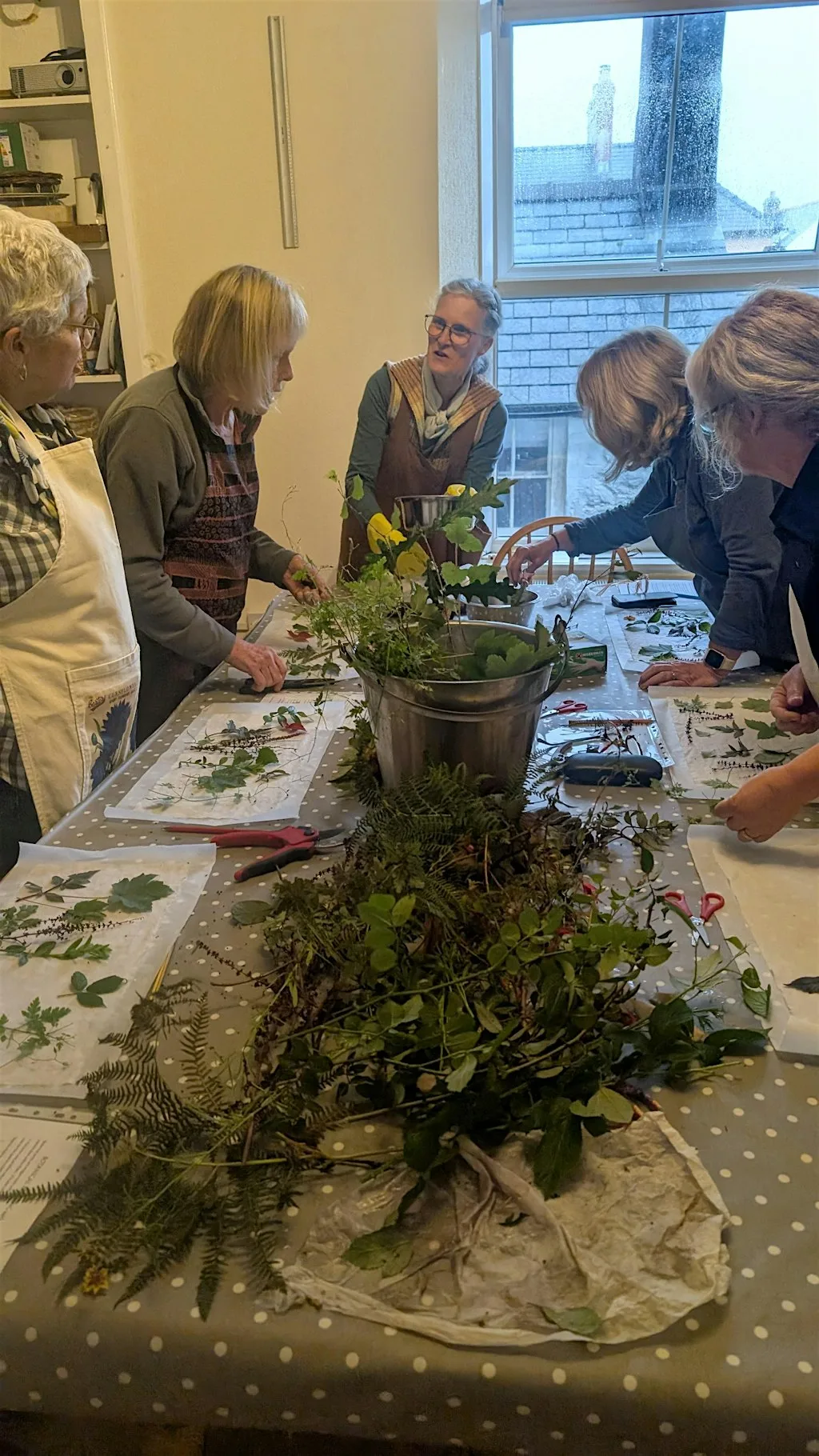 Botanical Printing Workshop with Susan D Martin at The Really Wild Emporium