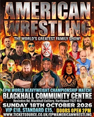 AMERICAN WRESTLING EPW BLACKHALL