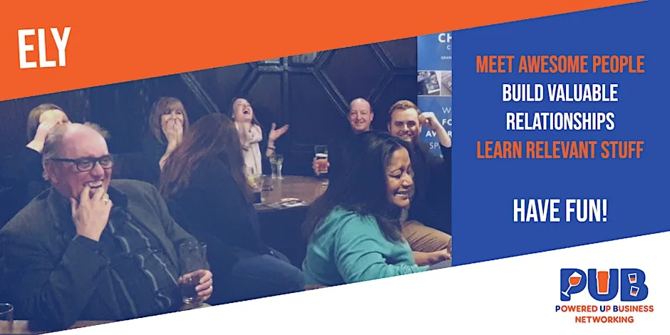 Ely - Powered Up Business Networking - September 2026 at The Cutter Inn