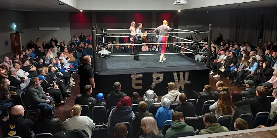 AMERICAN WRESTLING EPW SHILDON at Shildon Civic Hall