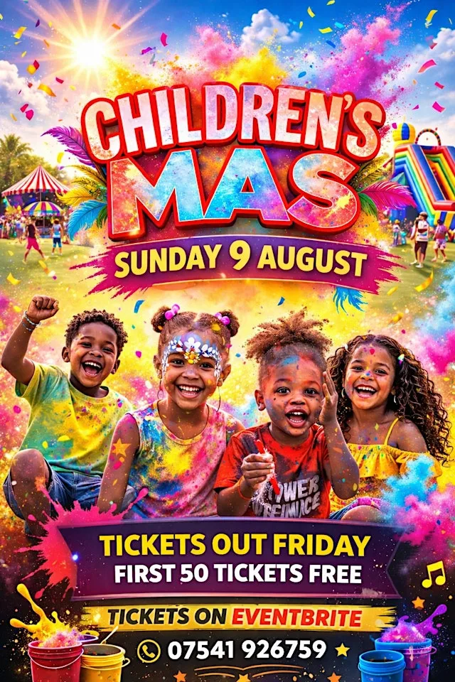 CHILDRENS MAS - PARADISE PLAYFEST at Roe Green Park