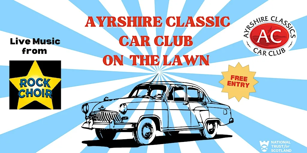 Ayrshire Classics Car Club @ Robert Burns Birthplace Museum at Robert Burns Birthplace Museum (National Trust for Scotland)