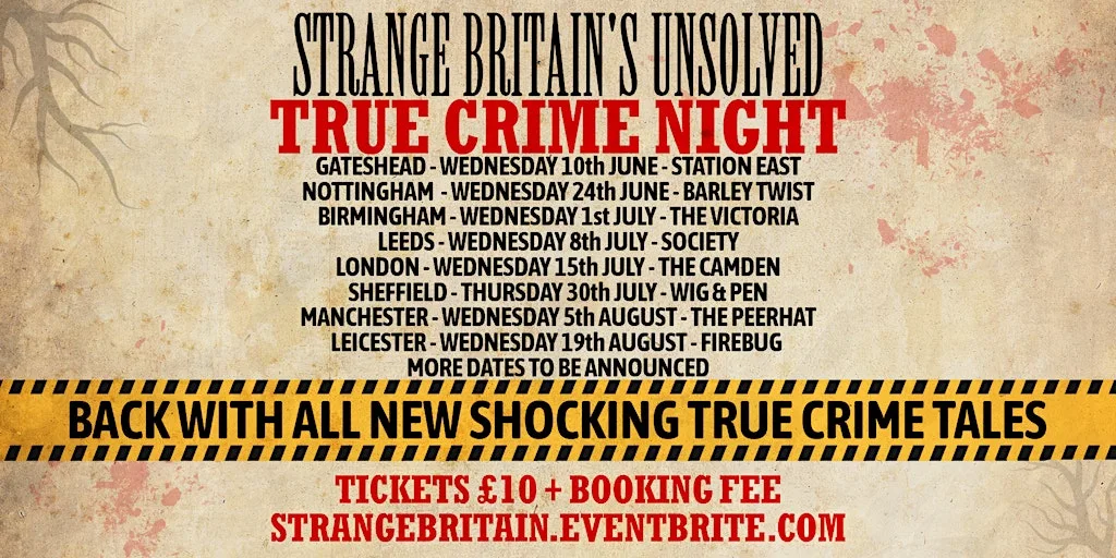 York - Strange Britain’s Unsolved - True Crime Night at The Black Swan