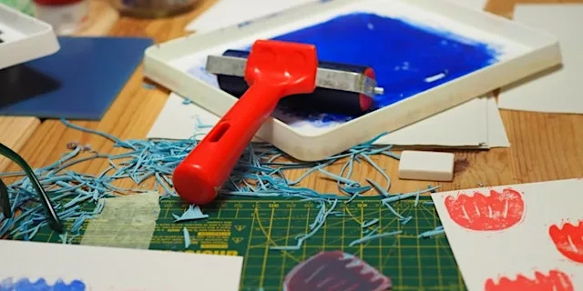 September Lino Printing Workshop at Hopefully Made