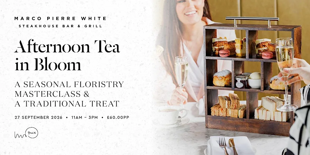 Autumnal Wreath workshop & afternoon tea in Marco Pierre White at Crowne Plaza Plymouth by IHG