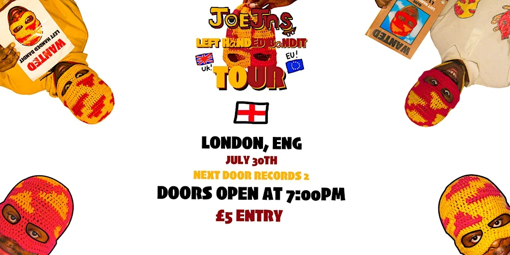 JOEJAS LEFT HANDED BANDIT TOUR: LONDON at Next Door Records Two (record shop)